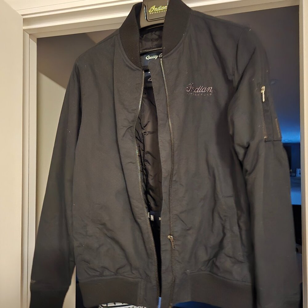 Womens Indian Bomber Motorcycle Jacket